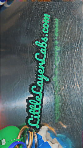 Custom Name tag Keychain!