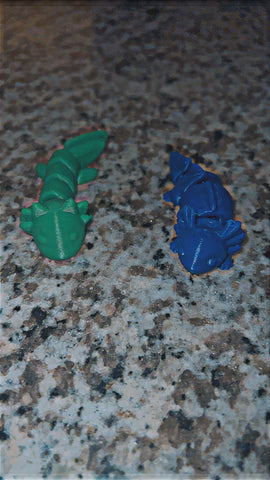 Fun Axolotl Toy! Locally 3D Printed!